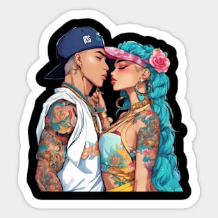 Boyfriend Girlfriend Sticker